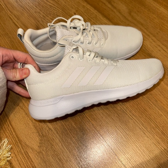 adidas women’s  Off-White Mesh Athletic Sneakers - Picture 6 of 7